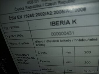 Krbová kamna IBERIA K - 5