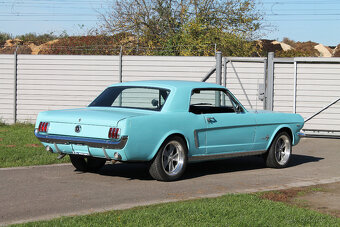 1965 Ford Mustang Coupe, 289 V8, automat, velmi pěkný - 5