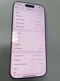Apple iPhone 16 Pro 128GB - 5