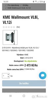 Set reproboxů: 2x KME VL8i + KME VB15 - 5