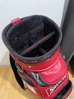 Srixon Tour Staff 5cestná golfová taška červená/černá - 5