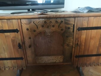 Starožitná lavice a komoda - 5