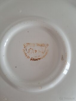 Dva porcelánové podšálky Ditmar Urbach Znojmo - 5