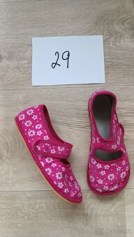 Dívčí boty balerínky a zimní vel. 25, 29, 30 - 5