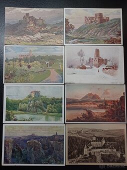 Pohlednice MF Hrady, Zámky ČR Kolorované - 5