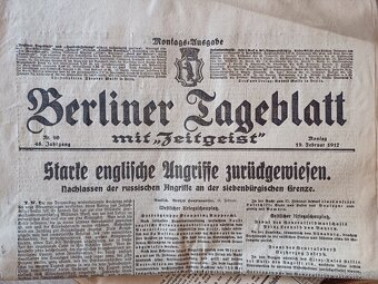 Staré noviny 1914 - 1918 - 5