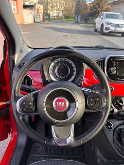 FIAT 500, 1.2i, model 2017, 55 tis.km, DPH - 5