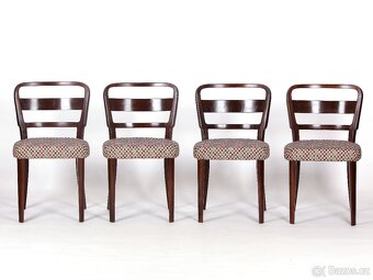 Nově přečalouněné 4 jídelní židle TON, 1960, TOP stav. - 5