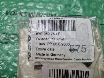 Škoda Fabia I , Octavia I dálkové ovládání - 5