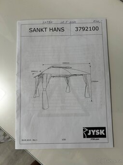 Altán s kovovou konstrukcí - 5