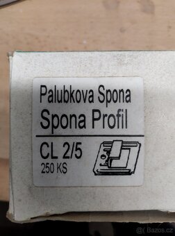 Klempířské příponky, spony na palubky - 5