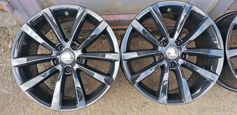 Alu kola 5X112 ,17, Octavia 3, Superb 2 - TOP STAV - 5