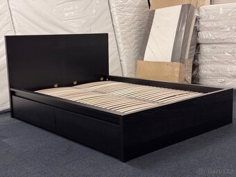 Postel 140x200 IKEA MALM + šuplíku - 5