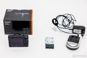 Sony RX100 mk VI + 3 náhradní baterie + karta + nabíječka - 5