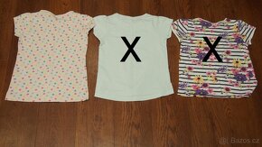 4x triko s krátkým rukávem vel.116 - 5