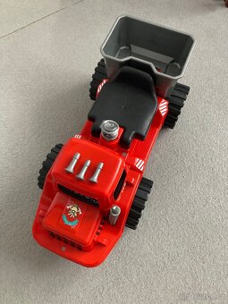 Dětské odrážedlo BAYO hasičské auto s korbou - 5