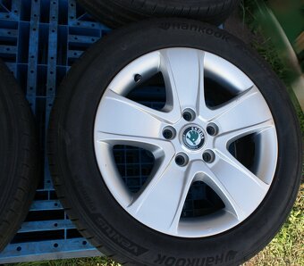 original alu kol Skoda letni pneu 2024 R16 take Audi Seat VW - 5