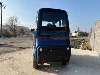 Elektromobil - Elektrická tříkolka Leramotors E1, modrá - 5