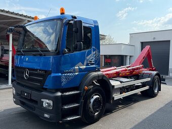 MERCEDES-BENZ AXOR 1824 HÁKOVÝ NOSIČ KONTEJNERŮ MEILLER - 5