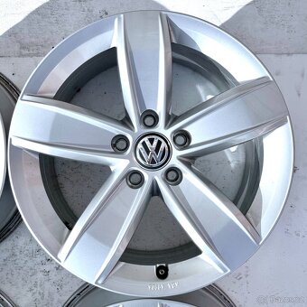 ORIGINÁLNÍ ALU VW PASSAT TIGUAN GOLF SCIROCCO TOURAN 17" - 5