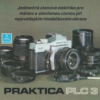 Prospekty k fotoaparátům Pentacon Six a Praktica - 5