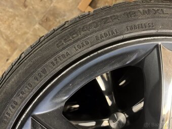 4x letní pneu 225/40 ZR 18W XL + disky, litá kola - 5