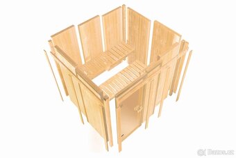 Finská sauna Weka Saunawelt 194x194x198v - 5
