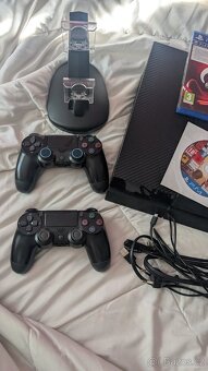 Ps4 500gb,2x ovladac,GTA V. GT sport - 5