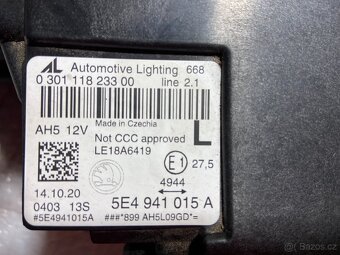 Levé přední světlo FULL LED Škoda Octavia 4 IV - 5