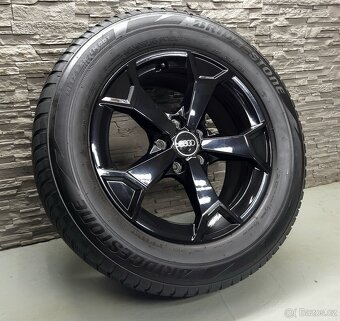17"Originál Audi Q3 Kodiaq Tiguan 5x112 zimní pneu 6-7mm - 5