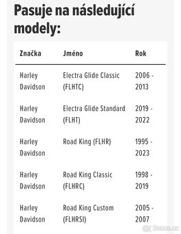 Deflektory - Harley davidson - 5