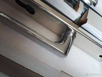 Bezpečnostní kování Rostex klika/koule, chrom, nové, nepouži - 5