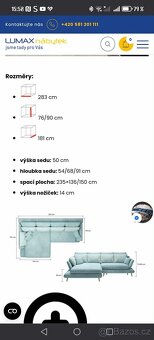 Rohová sedací souprava Monte - 5