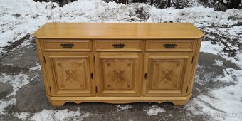 Rustikální masivní komoda - 5