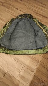 Zimní maskáčový/rybářský/army kabát - 5