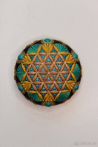 Mandala "Flower of Life" DotArt, akryl - 5