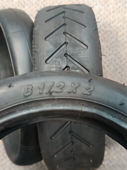 8,5 " plášť pneumatiky 2x + duše 2x pro Xiaomi Scooter - 5