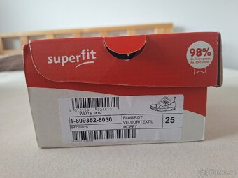 Dětská kožená celoroční obuv Superfit Moppy, vel. 25 - 5