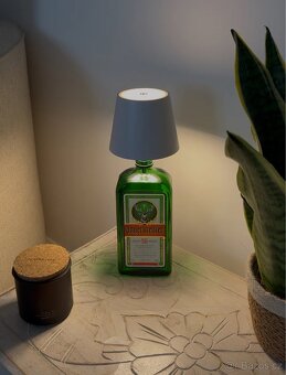 Designová lampa z lahve – originální světlo do bytu - 5