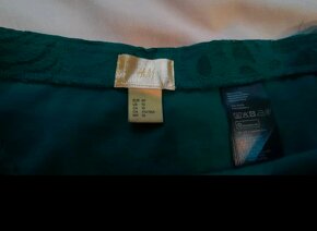 Krajkova pouzdrova sukne po kolena vel. 40 H&M - 5