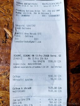 Xiami Redmi Note 13 pro 8g/256Gb - 5
