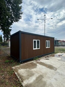 Obytný kontejner PMP 3x7 m s obložením WPC - 5