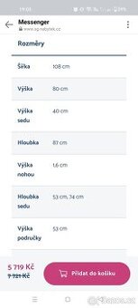 Šedé rozkládací křeslo - 5