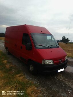 Peugeot Boxer ,2.2 HDI 74kw,platná STK,tažné - 5