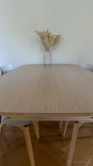 Ikea jídelní stůl VOXLÖV, světlý bambus, 180x90 cm - 5