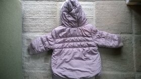 Starorůžová zimní bunda/kabátek Next vel. 80-86 - 5