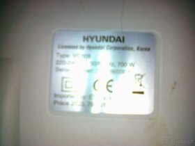 bezsáčkový vysavač Hyundai VC009  700W - 5