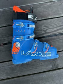 Závodní lyžařské boty Lange RS 110 Wide Modré velikost 25,5 - 5