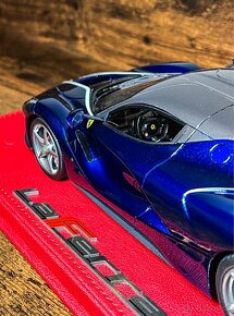 BBR - Ferrari LaFerrari, TDF Blue/ Carbon, 1:18, 49ks - 5