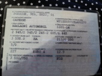 Porsche Cayenne 3.6 - 5